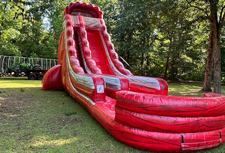 24 Red Hot Water Slide Photo1